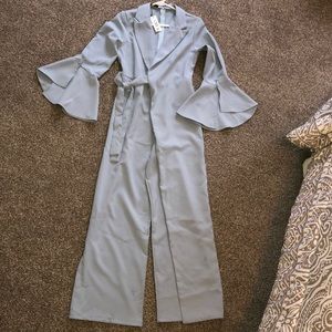 Light blue jumpsuit